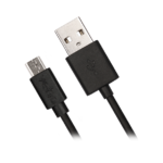 Veho USB-A to micro-USB Charge and Sync Cable - 0.2m/0.7ft