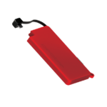 Pebble Pokket 1000mah micro size keyring power bank - Red